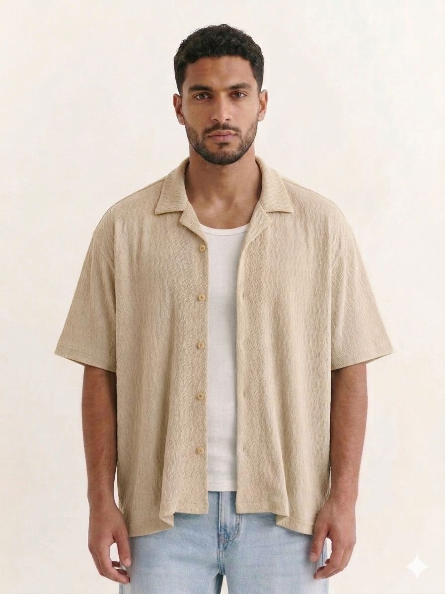 Textured Knit Shirt