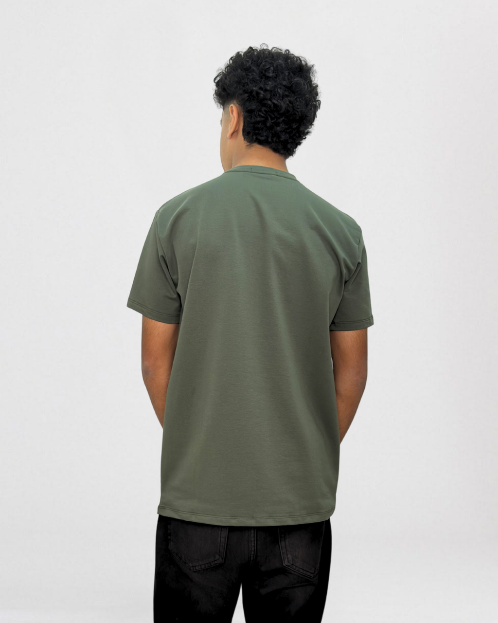 BOSS Logo Stripe Crew Neck T-Shirt