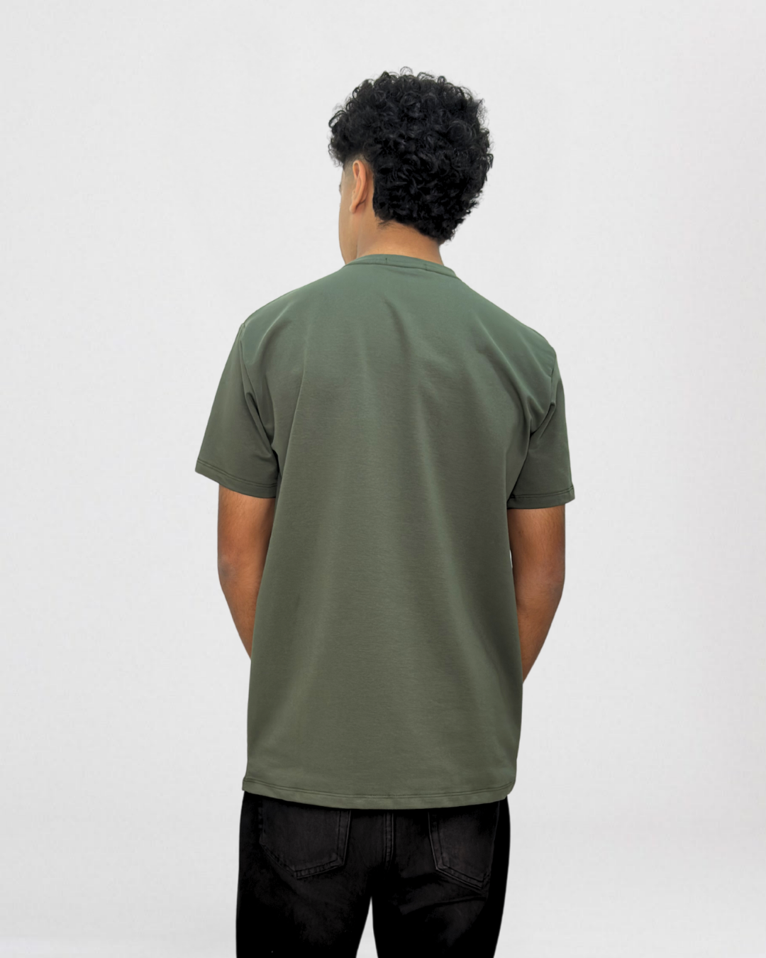 BOSS Logo Stripe Crew Neck T-Shirt