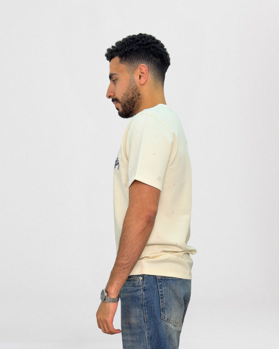 "Just Enough" Graphic Crew Neck T-Shirt