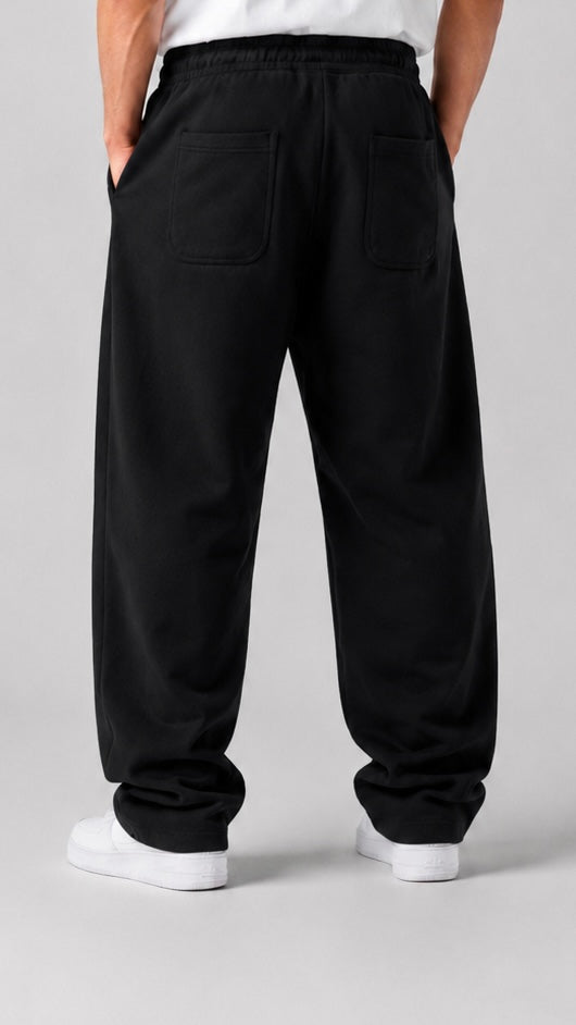 Black Baggy Sweatpants