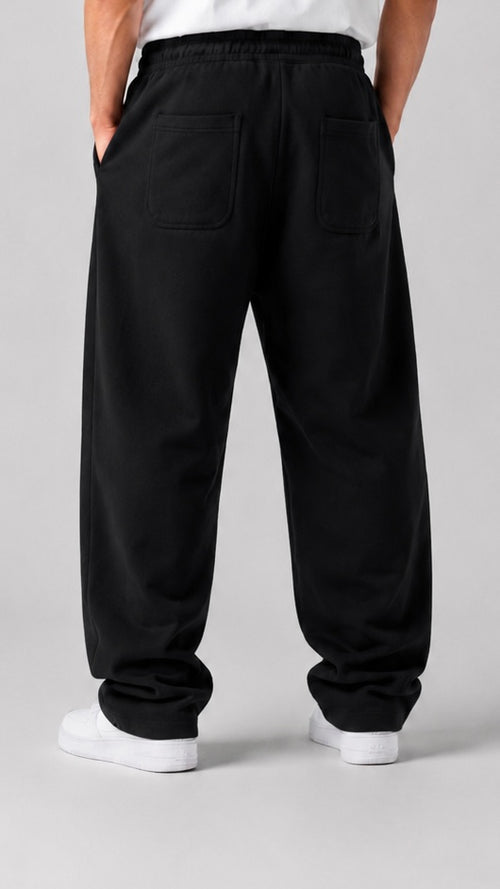 Black Baggy Sweatpants