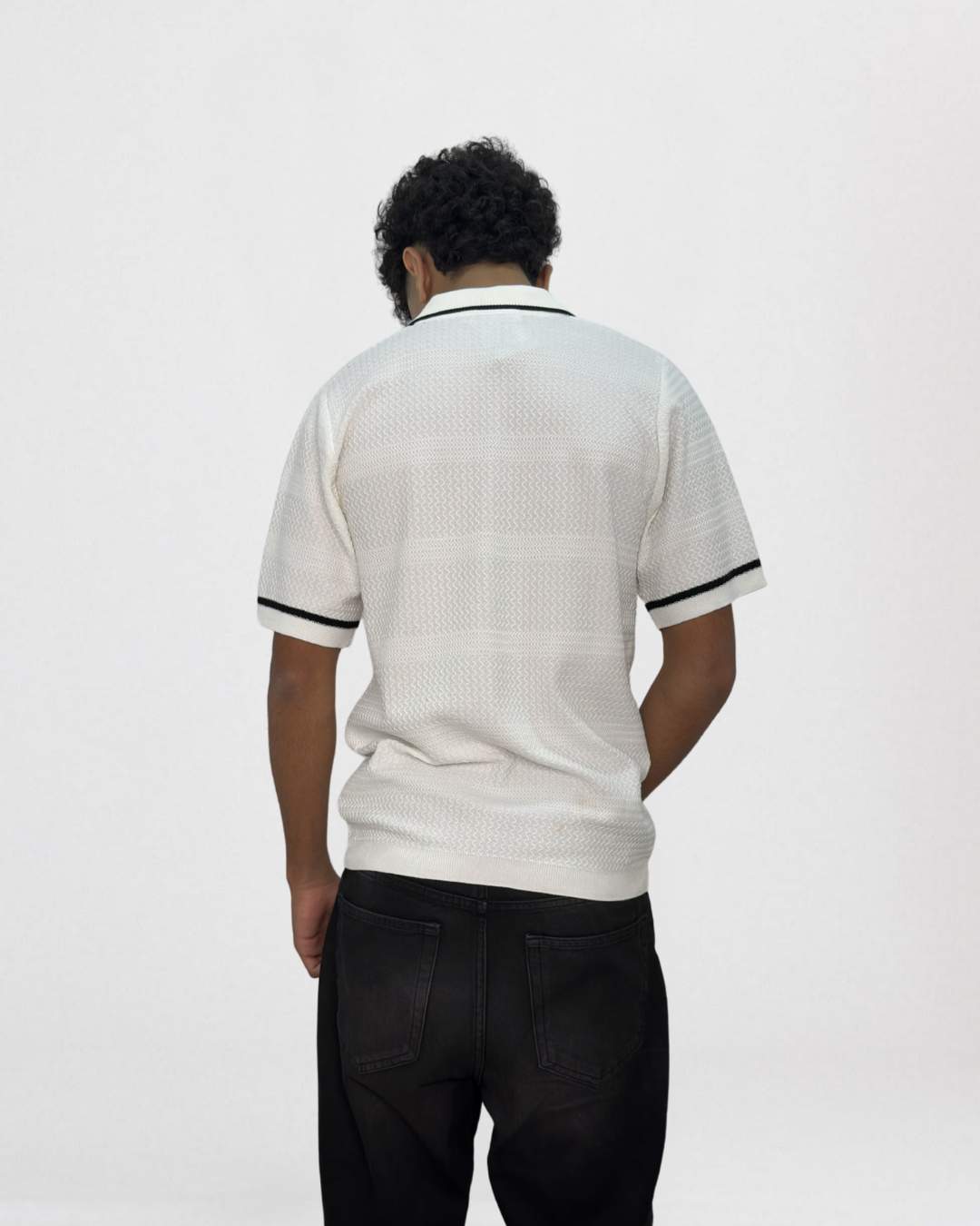 Shadow Trim Knit t-shirt