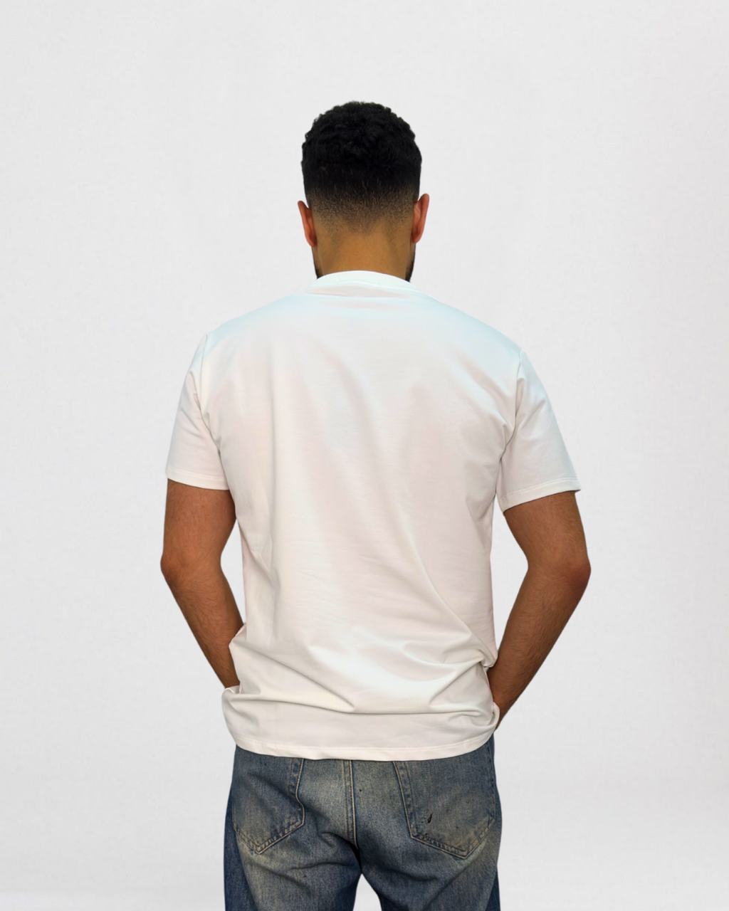 BOSS Logo Stripe Crew Neck T-Shirt