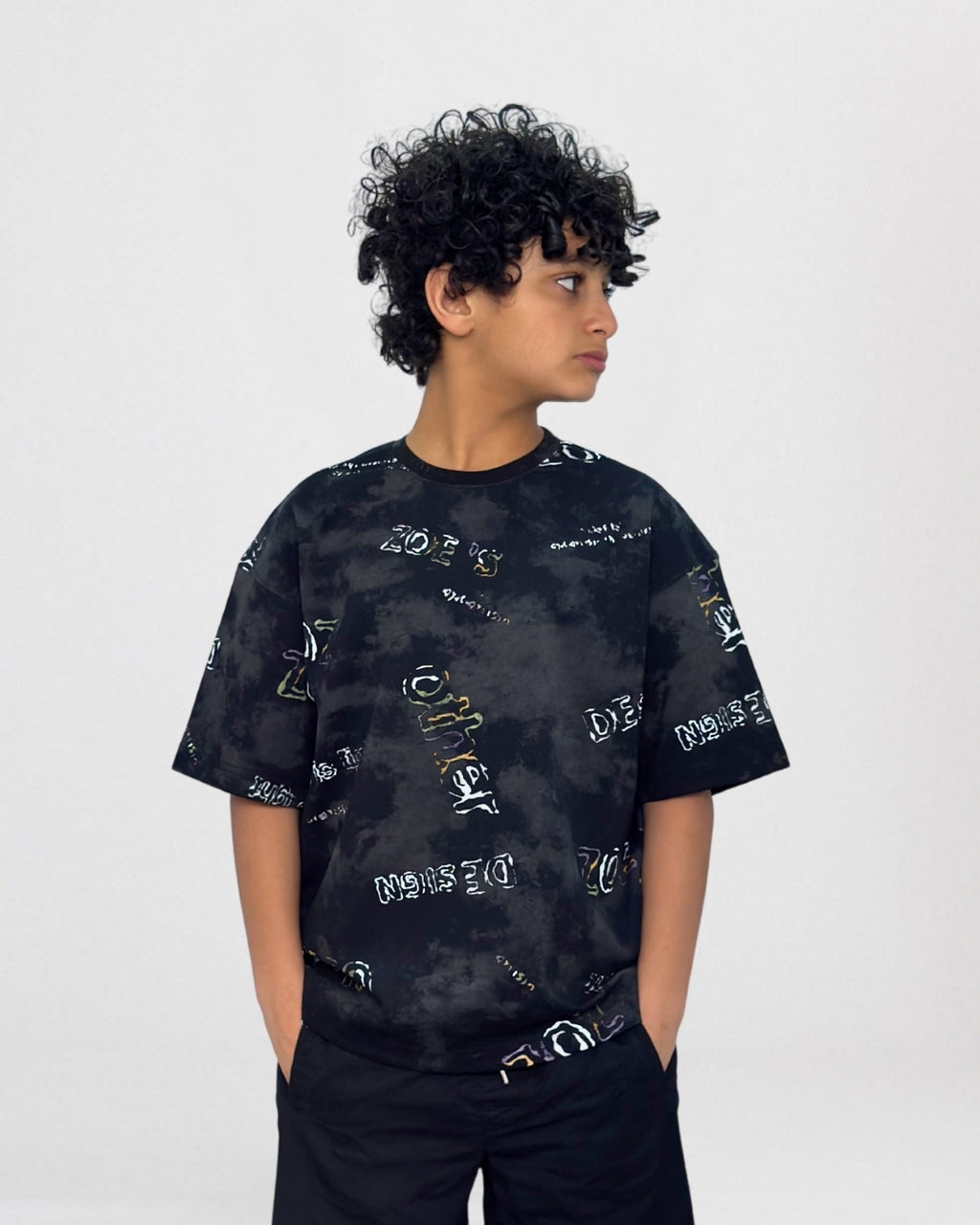 Static Noise Tee for boys