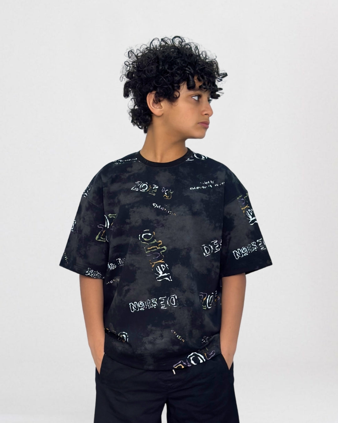 Static Noise Tee for boys