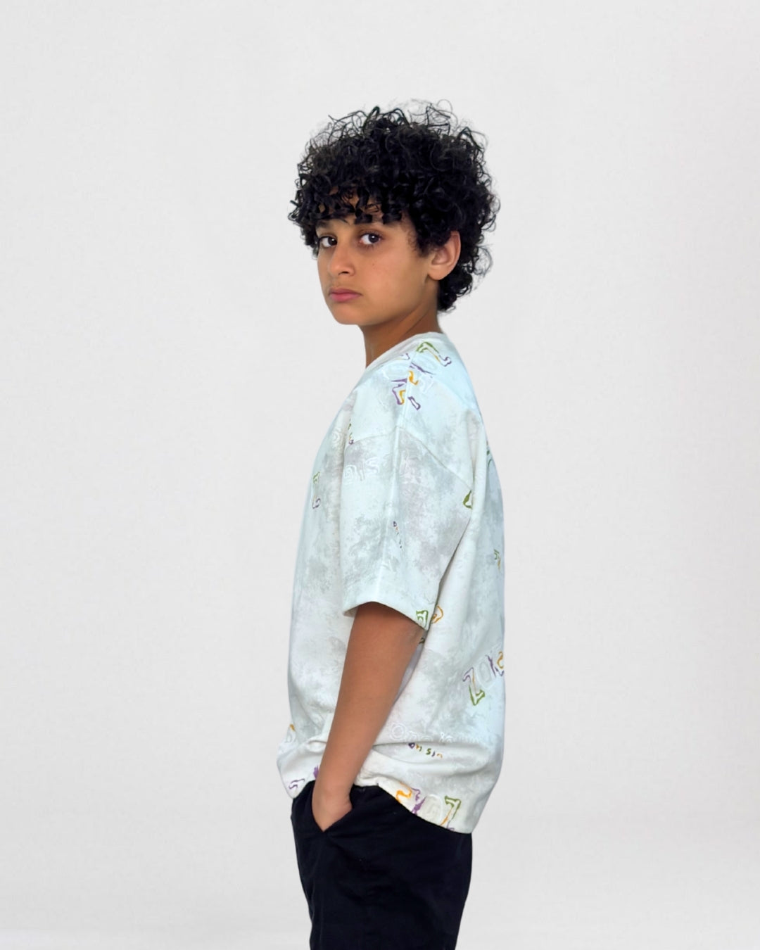 Static Noise Tee for boys