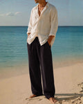 Black Linen Pants