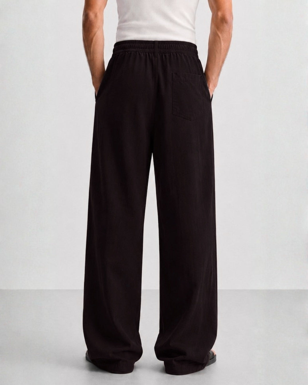 Black Linen Pants