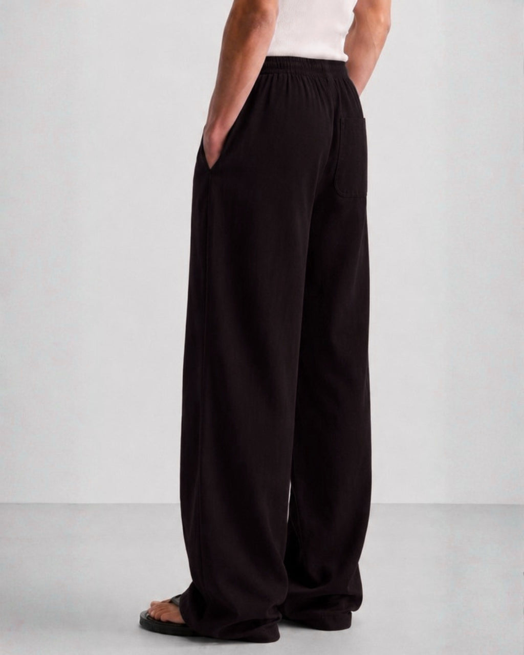 Black Linen Pants