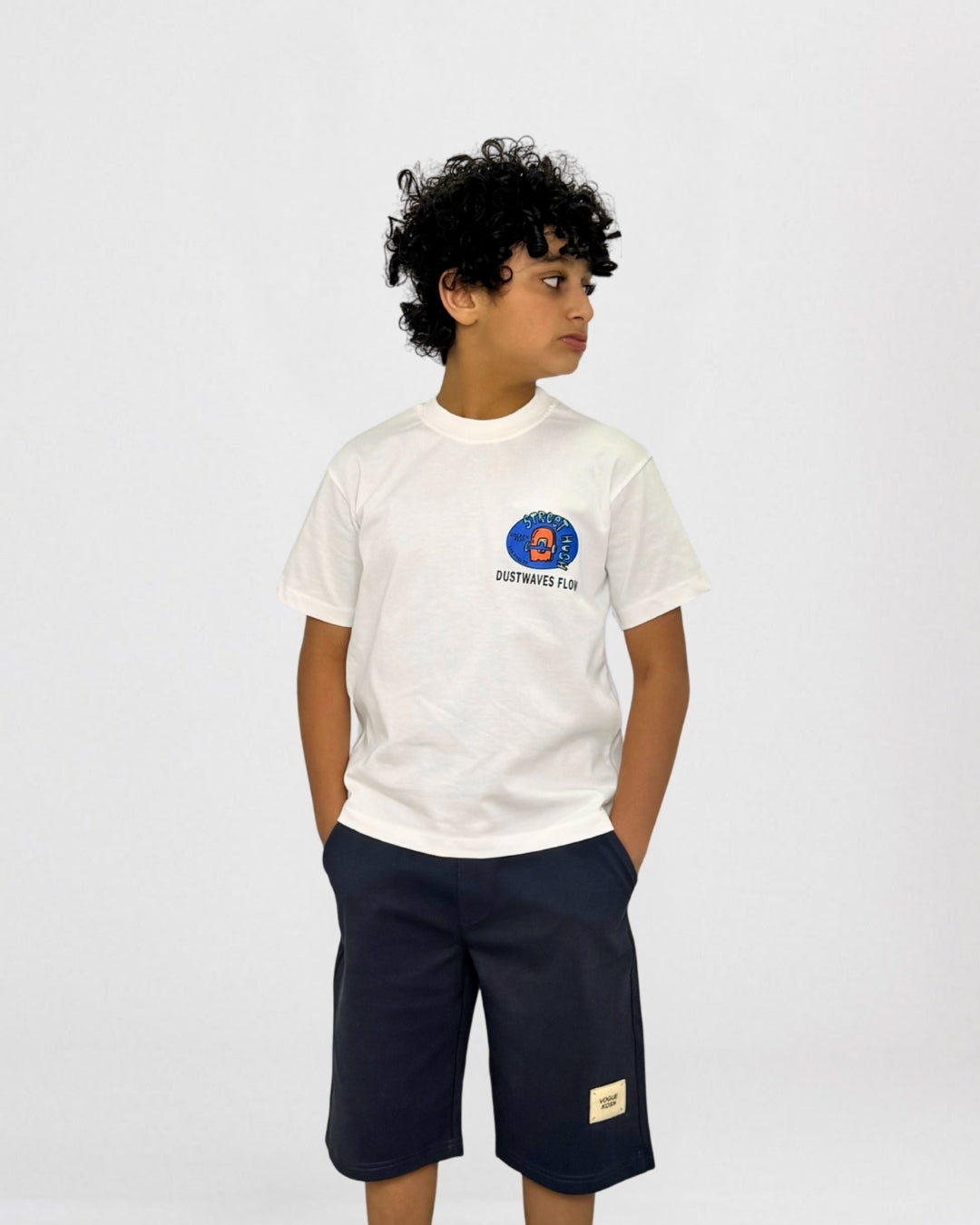 Pique short for boys