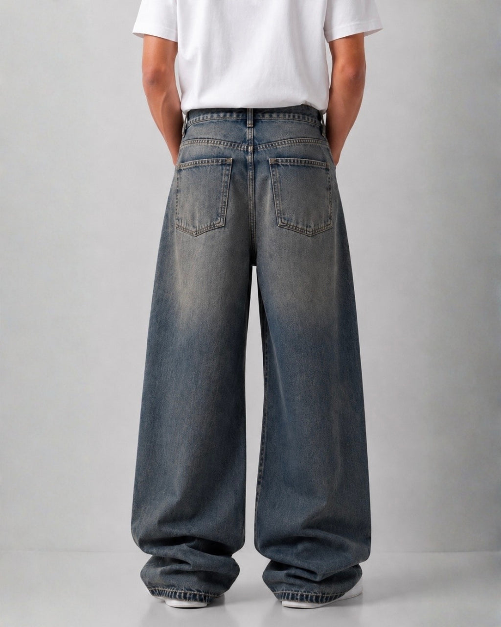 Dirty Blue Baggy Jeans