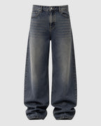 Dirty Blue Baggy Jeans
