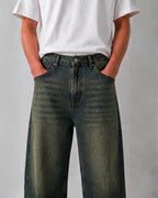 Dirty Tint Baggy Jeans