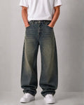 Dirty Tint Baggy Jeans
