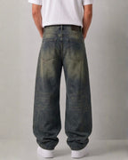 Dirty Tint Baggy Jeans