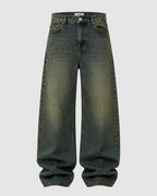 Dirty Tint Baggy Jeans
