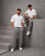 Grey Regular Fit Sweatpants