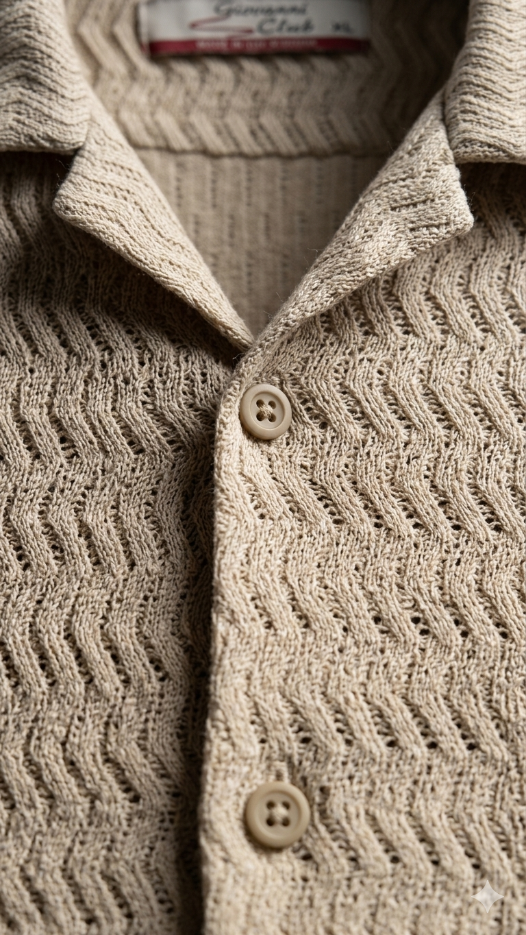Textured Knit Shirt