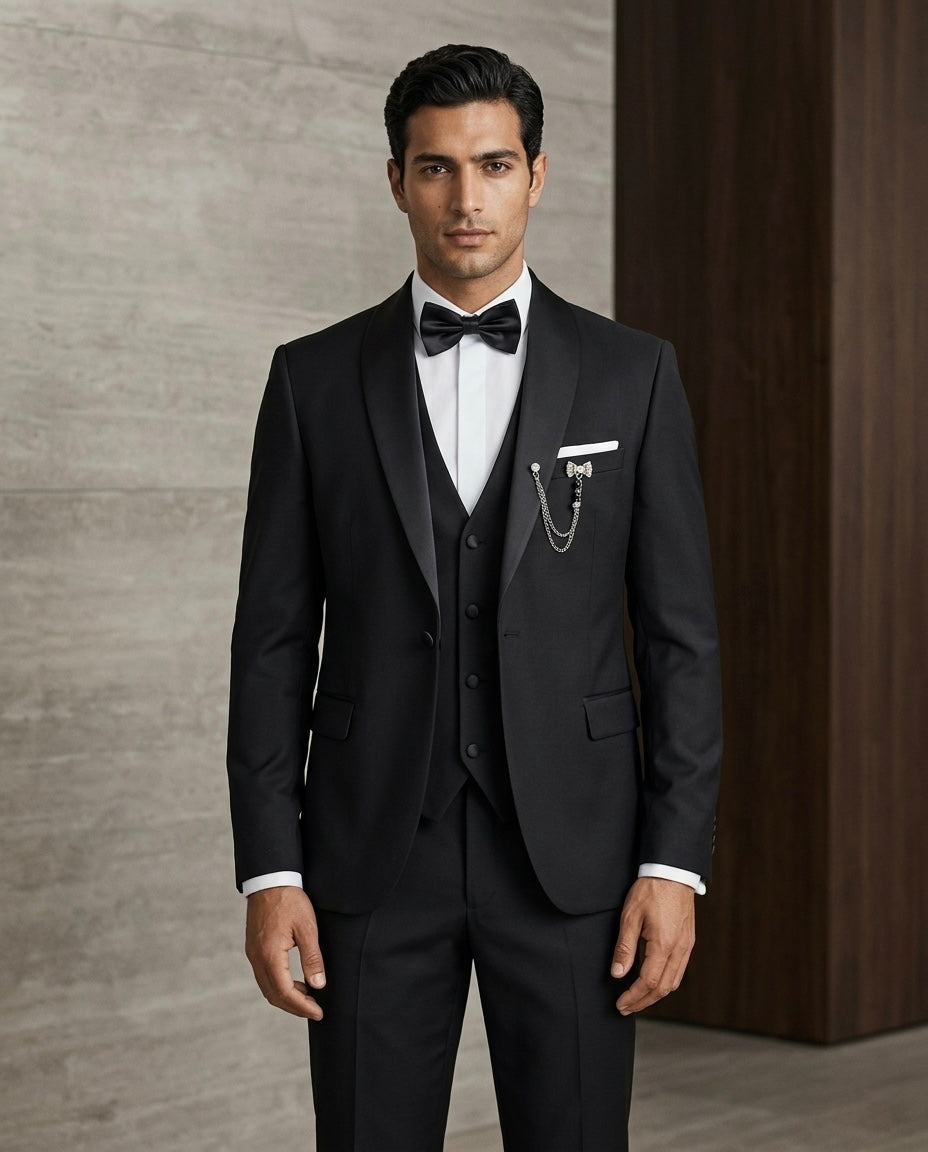 Black Slim Tuxedo