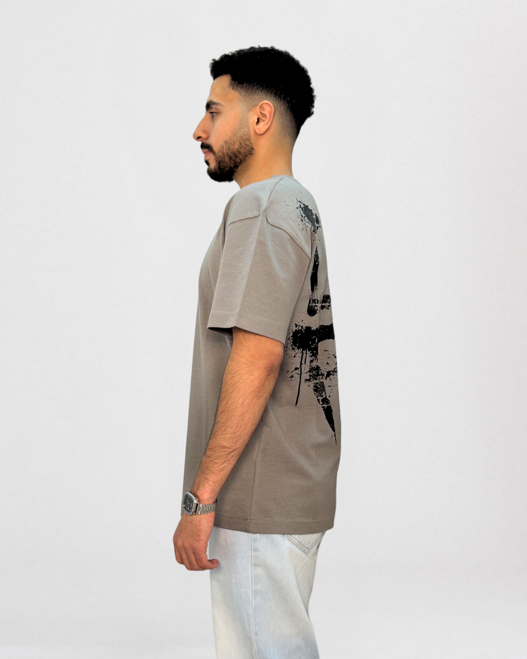 "Lets Funk" Graffiti Graphic T-Shirt