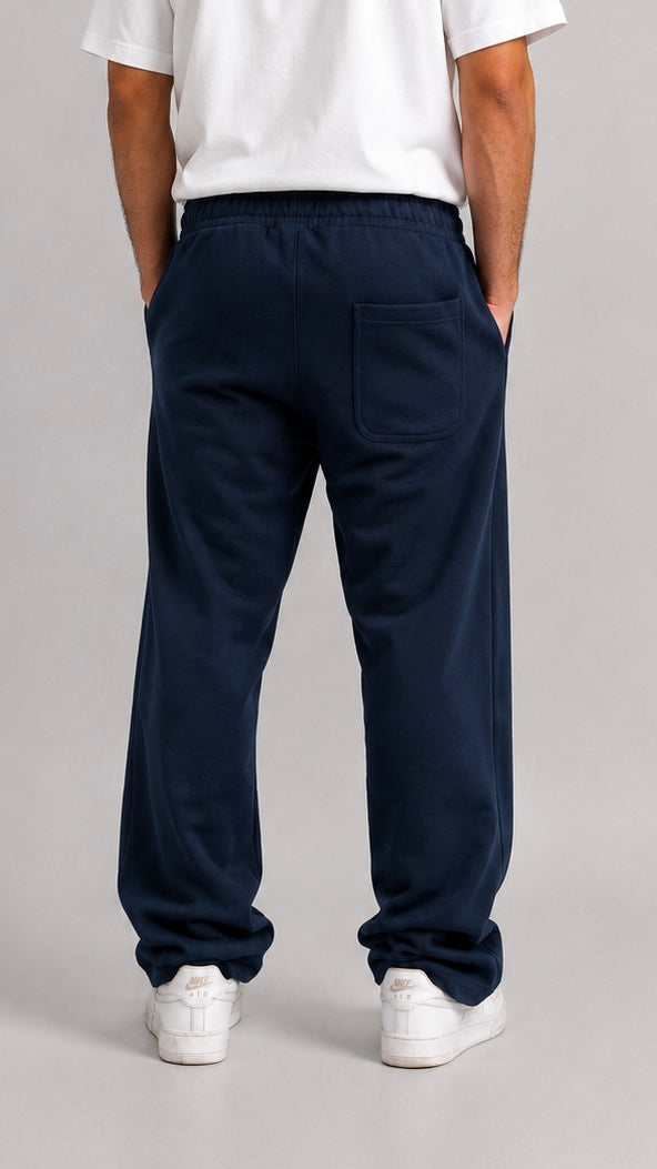 Navy Regular Fit Sweatpants