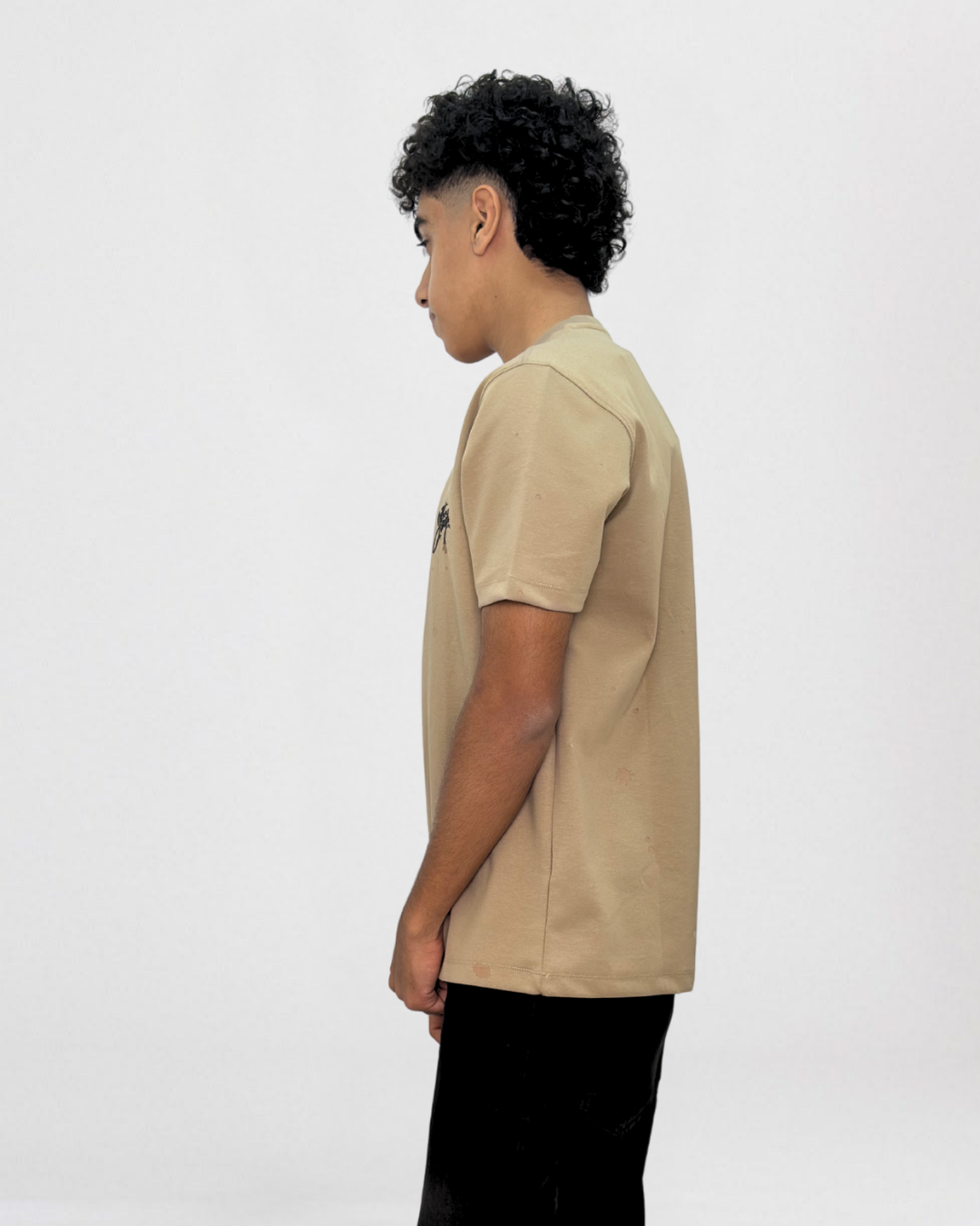 "Just Enough" Graphic Crew Neck T-Shirt