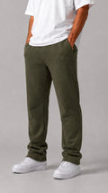 Olive Green Regular Fit Sweatpants