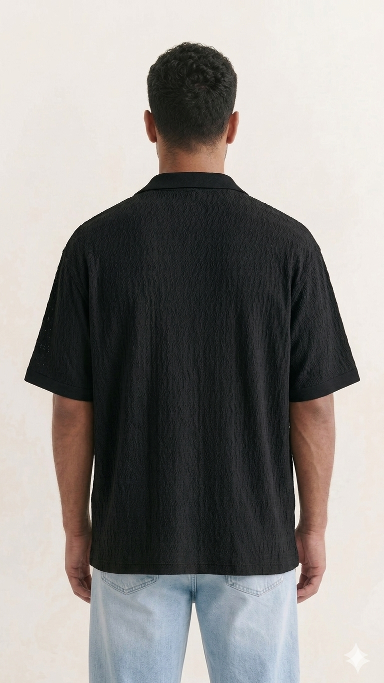 Textured Knit Shirt