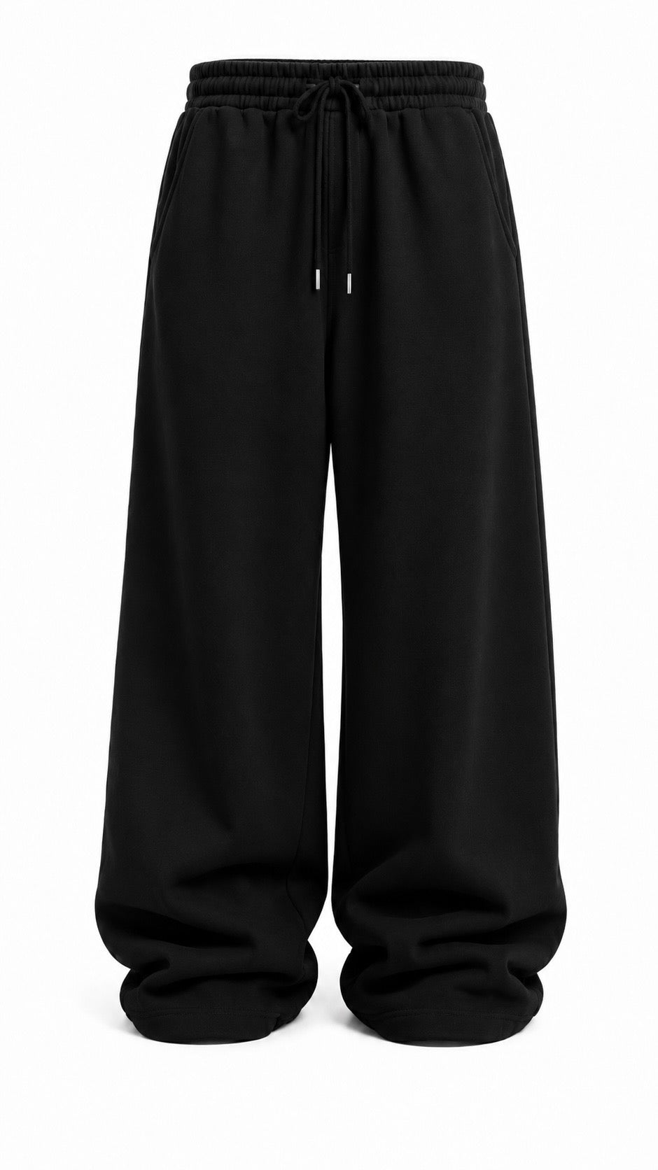 Black Baggy Sweatpants