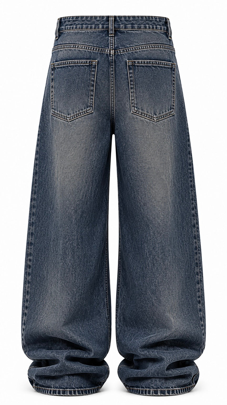 Dirty Blue Baggy Jeans