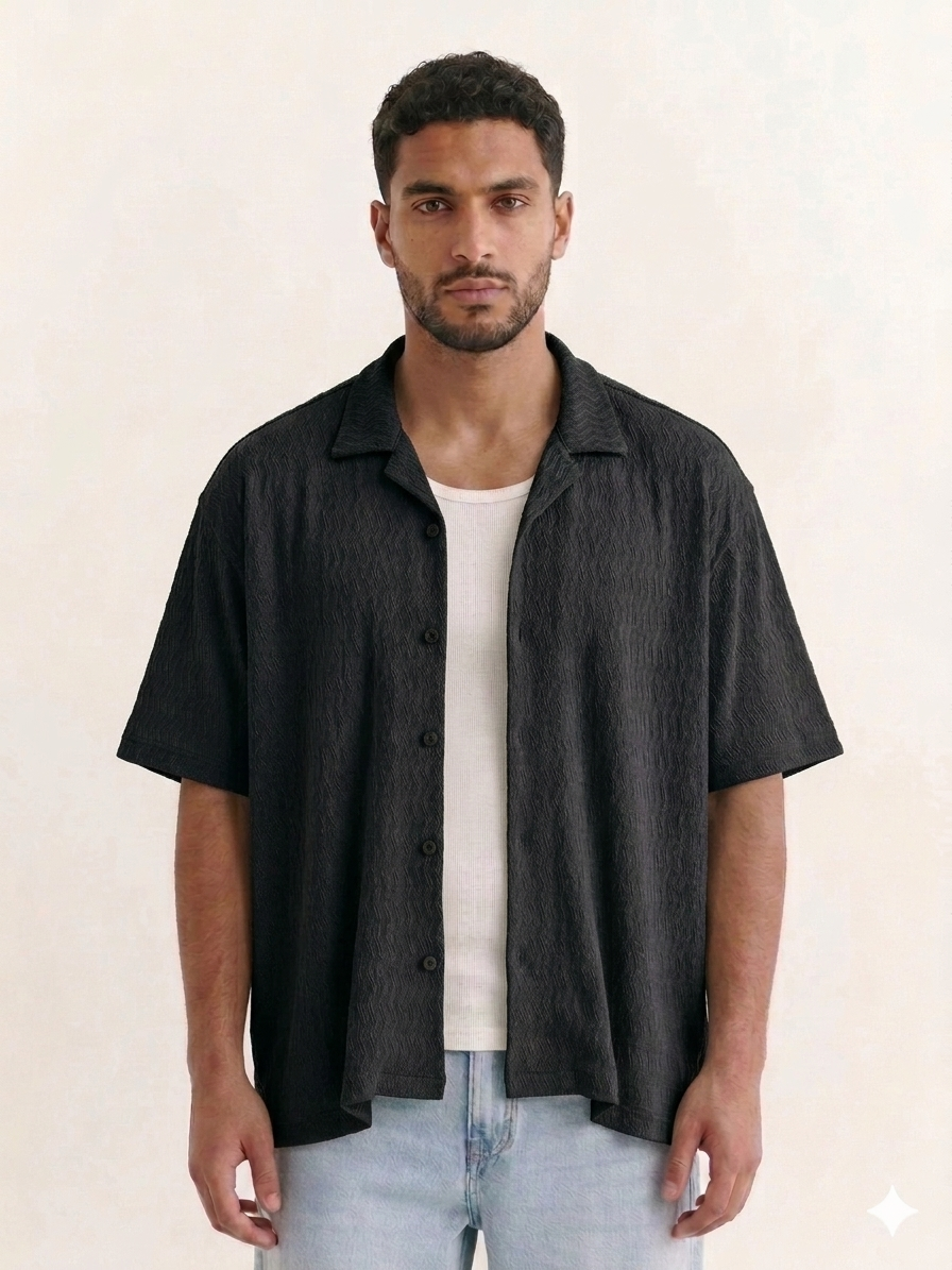 Textured Knit Shirt