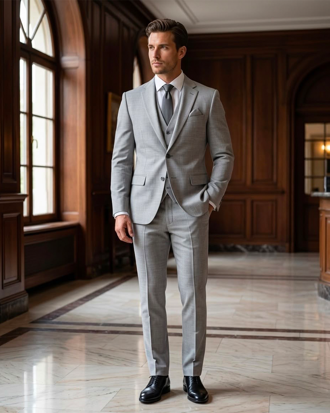 Premium slim fit suit