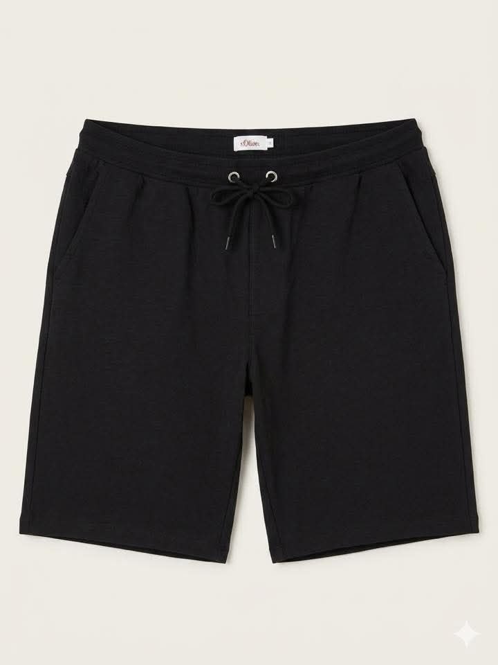 S Olive Cotton Short