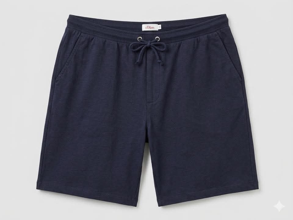 S Olive Cotton Short