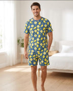 Citrus cool-cotton pajamas