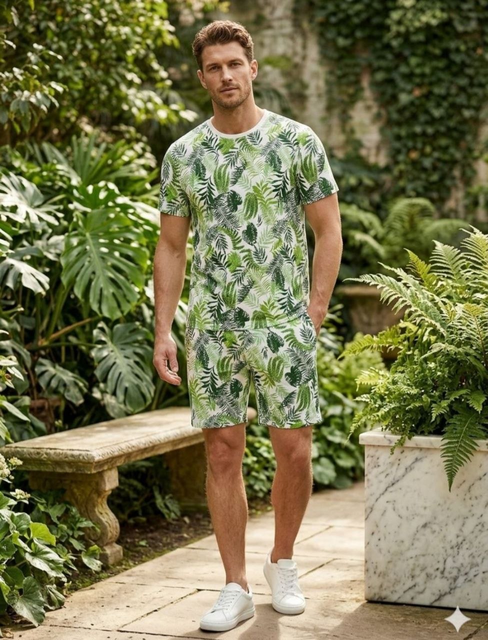 Forest cool-cotton pajamas