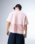 Bershka Relaxed Fleece T-shirt