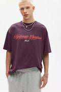 P&B Oversized burgundy Tee