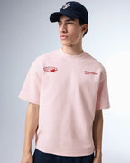 Bershka Relaxed Fleece T-shirt